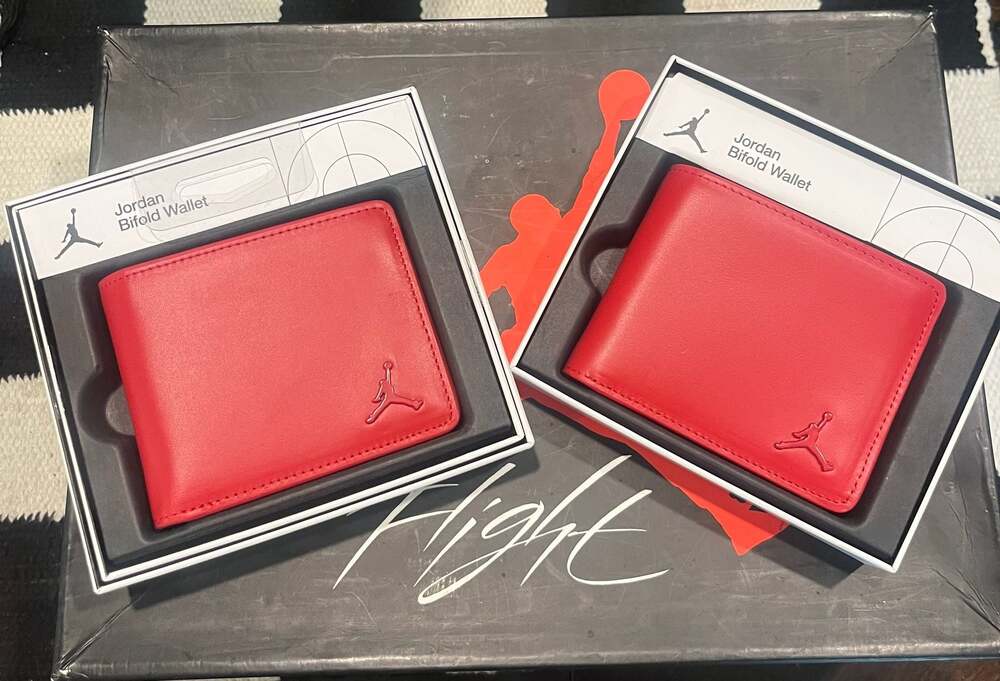 Jordan Jumpman Bifold Leather Wallet - Gym Red
45$ each